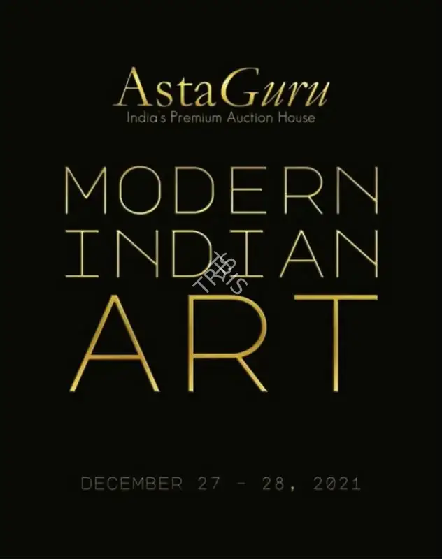 Asta Guru (Auction House), Modern Indian Art, 2021, Auction Catalogue