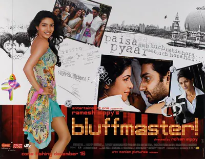 Ramesh Sippy (Producer), Bluffmaster, 2005, Lobby Card