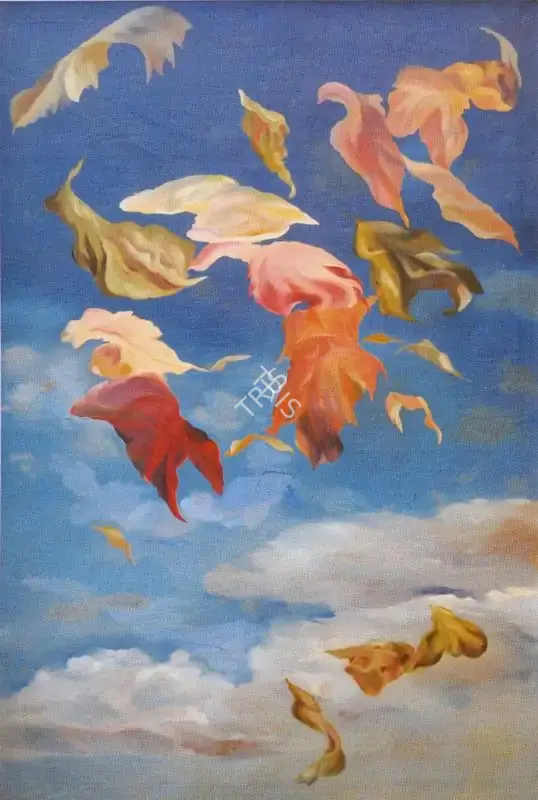 Surya Prakash (Artist), Petals, 1986, Painting