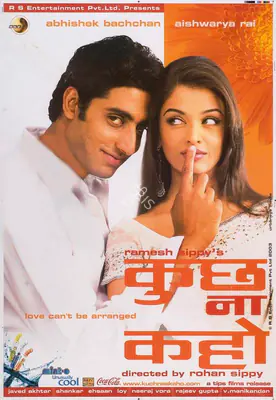 Ramesh Sippy (Producer), Kuch Naa Kaho, 2003, Full Sheet Poster