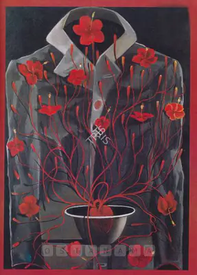 Nair, Surendran (Artist). Pyasa (For Guru Dutt). Oil on canvas, 2000 | Painting | FineArts | 00575975