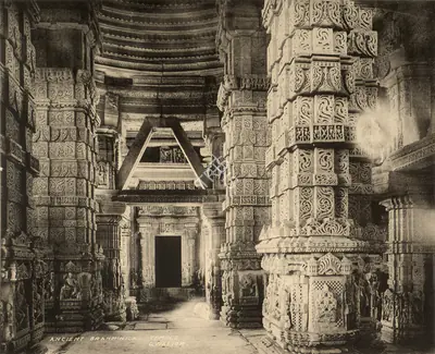 Studio Clifton & Co. (Photographic Studio), Ancient Brahminical Temple. Gwalior, Antiquarian Photograph