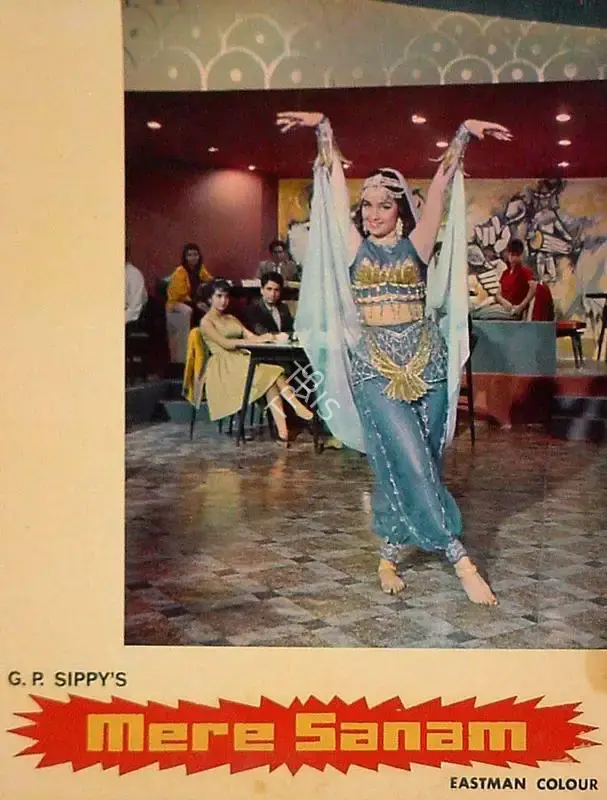 K. Vaikunth (Cinematographer), Mere Sanam, 1965, Lobby Card