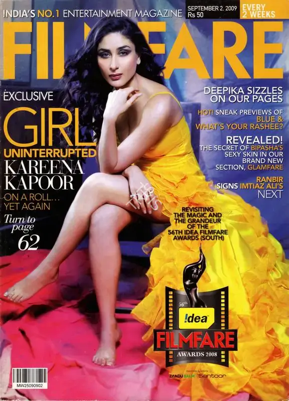 Jitesh Pillaai (Editor), Filmfare, 2009, Magazine