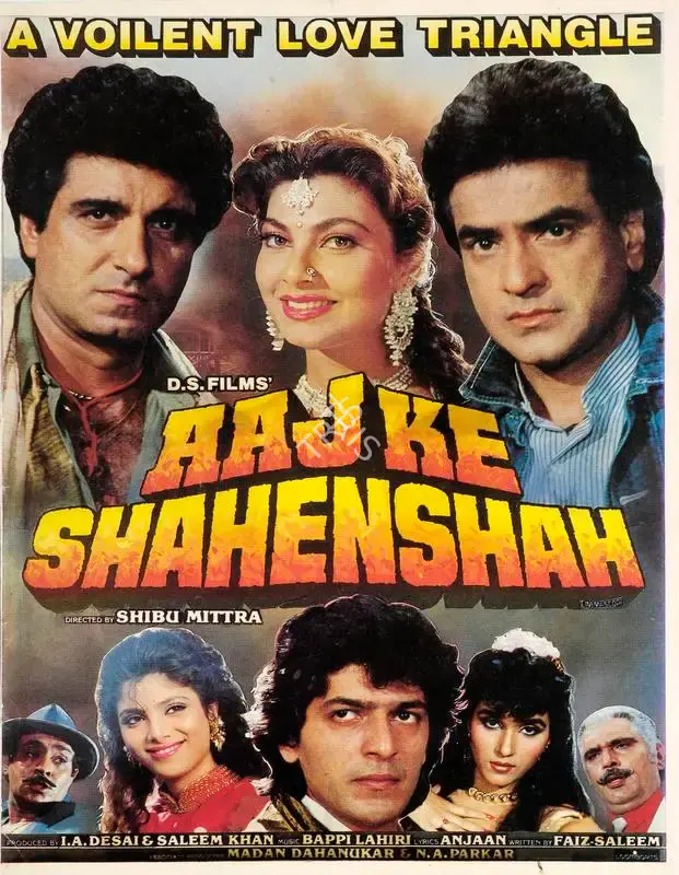 I.A. Desai (Producer), Aaj Ke Shahenshah, 1990, Song-Synopsis Booklet