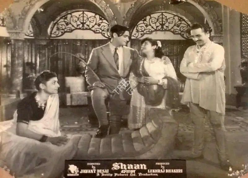 Lekhraj Bhakri (Producer), Shaan, 1950, Lobby Card