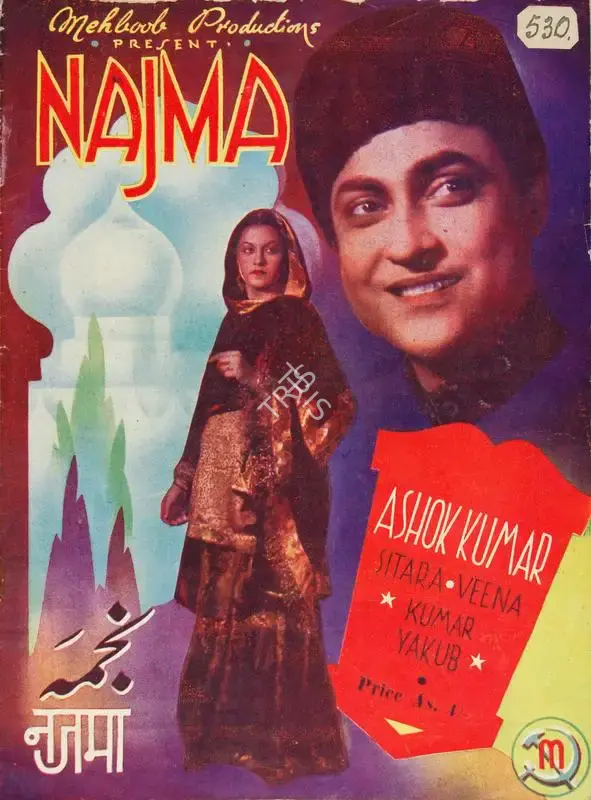 Mehboob (Director), Najma, 1943, Song-Synopsis Booklet
