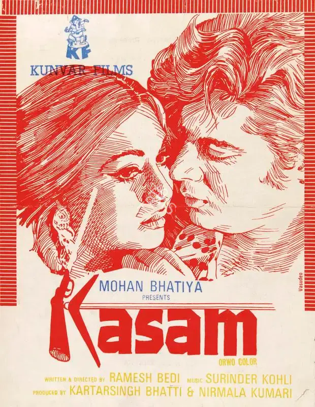 Kartarsingh Bhatti (Producer), Kasam, 1976, Song-Synopsis Booklet