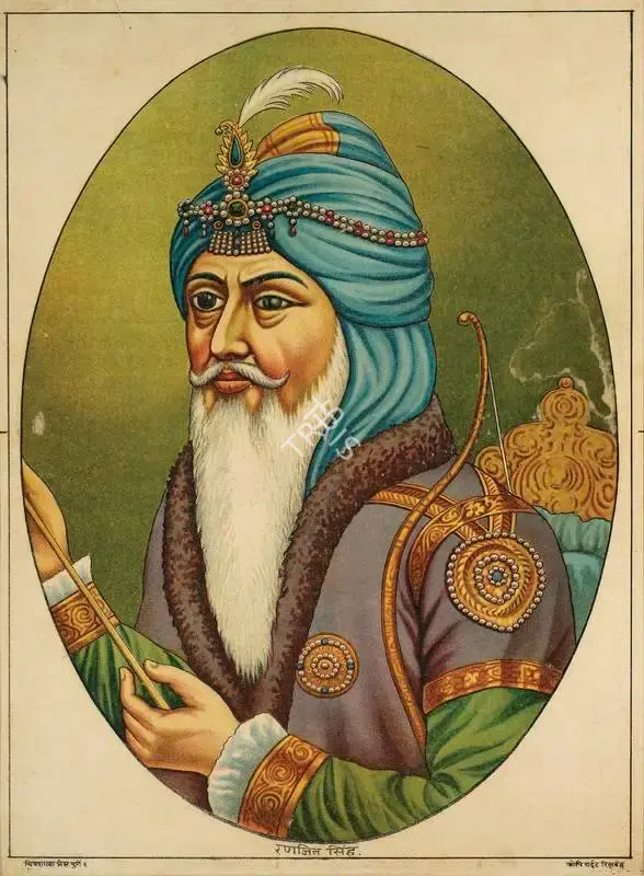 Ranjit Singh, Lithograph