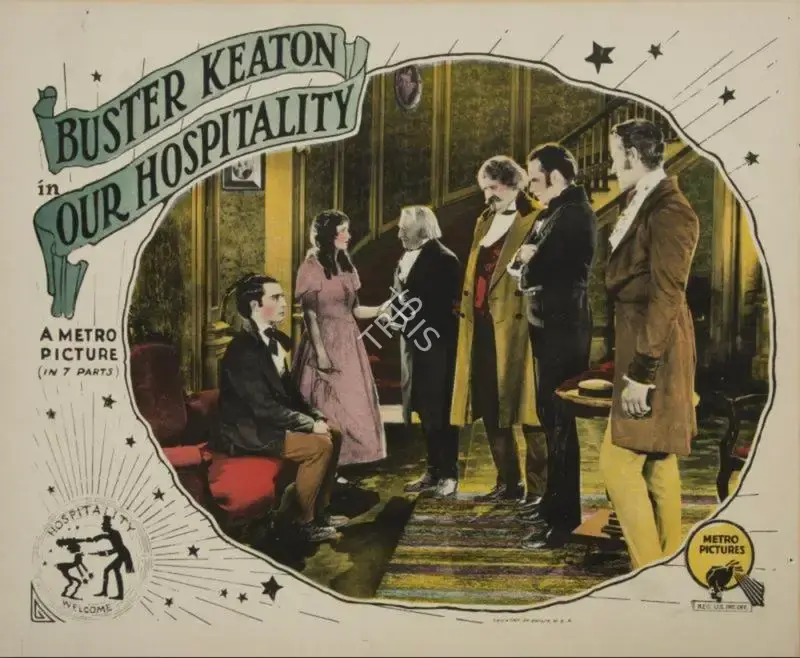John G. Blystone (Director), Our Hospitality, 1923, Lobby card