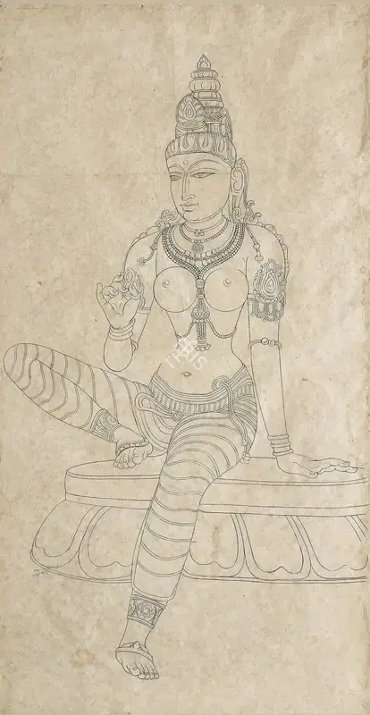 Bose, Nandalal (Artist). Untitled, 1943 | Drawing, 2026 · Pundole