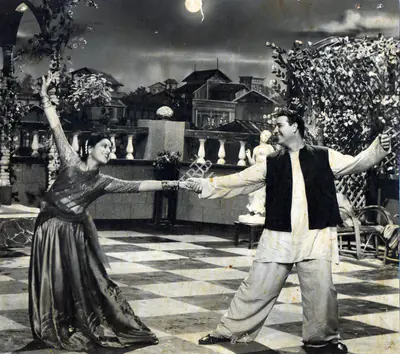 M.W Mukadam (Cinematographer), Sharda, 1957, Photographic Still
