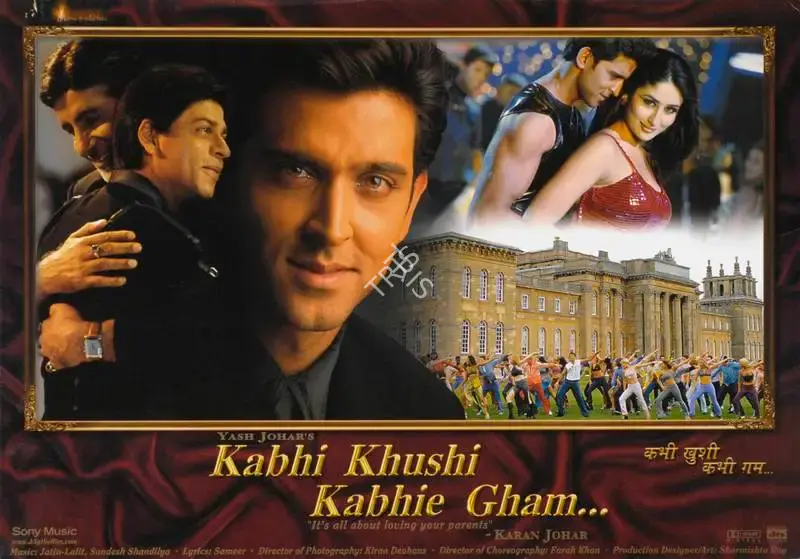 Yash Johar (Producer), Kabhi Khushi Kabhi Gham, 2001, Lobby Card