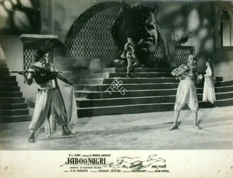 Ram Dayal (Producer), Jadoo Nagri, 1961, Lobby Card