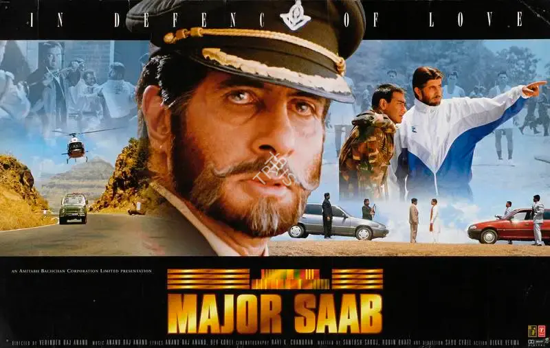Verinder Raj Anand (Director), Major Saab, 1998, Lobby Card
