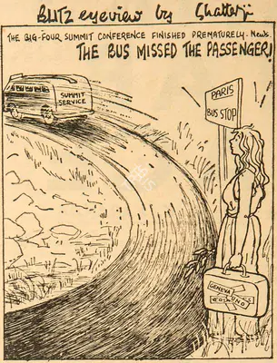 Basu Chatterjee (Cartoonist), The Bus Missed Passenger !, 1960, Cartoons