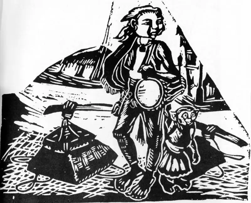 Chittaprosad (Artist), Angels without Fairy Tales, Painting