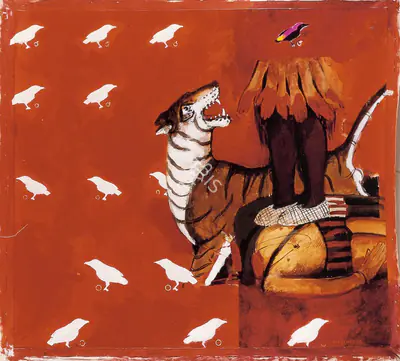 Chittrovanu Mazumdar (Artist), Untitled, 1998, Painting