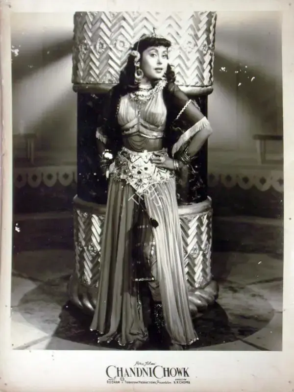 Keki Mistry (Cinematographer), Chandni Chowk, 1954, Lobby Card