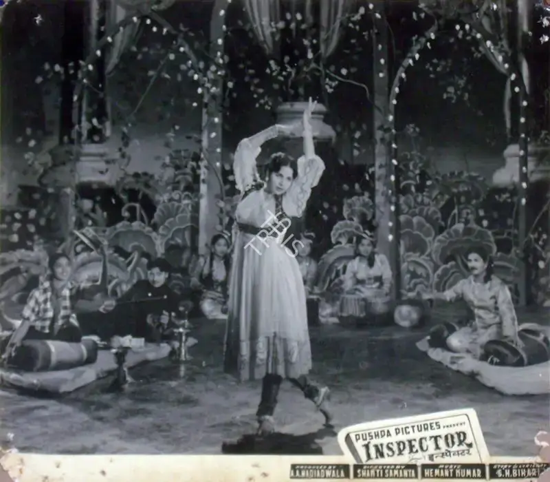 A.A. Nadiadwala (Producer), Inspector, 1956, Lobby Card