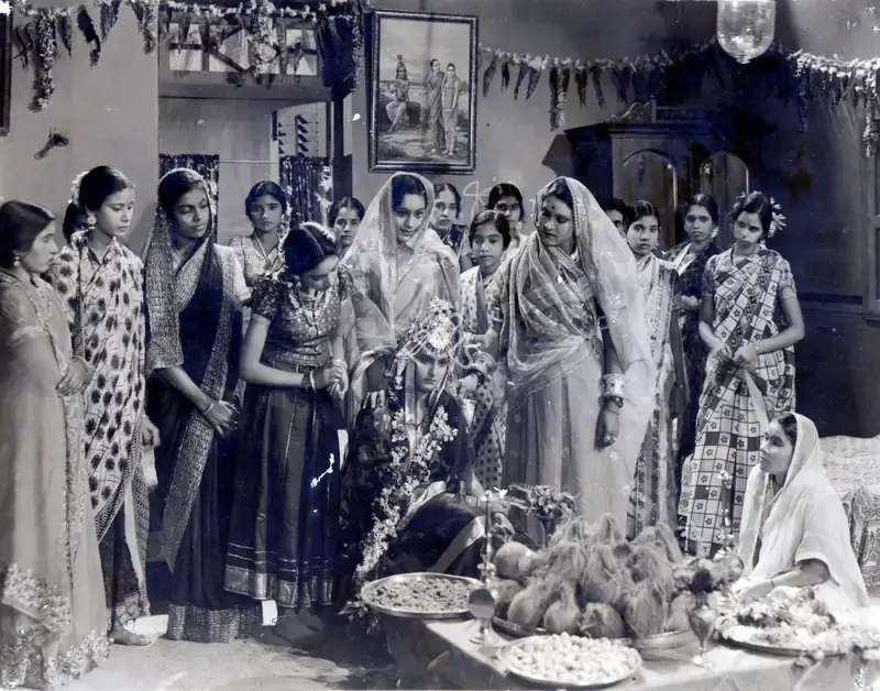 G.N. Shirodkar (Cinematographer), Station Master, 1942, Photographic Still