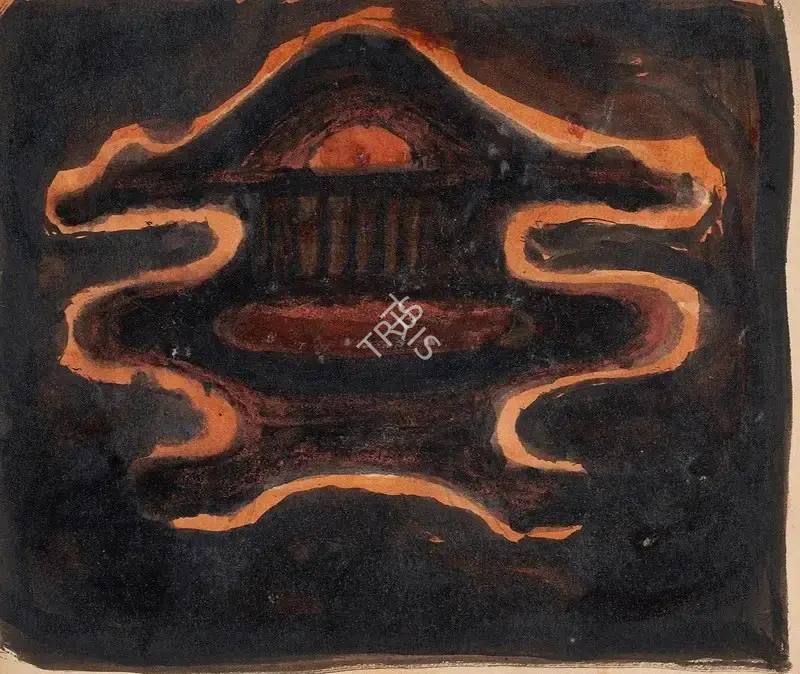 Rabindranath Tagore (Artist), Untitled, Painting