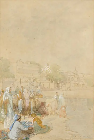 L.N. Taskar (Artist), Untitled, Painting