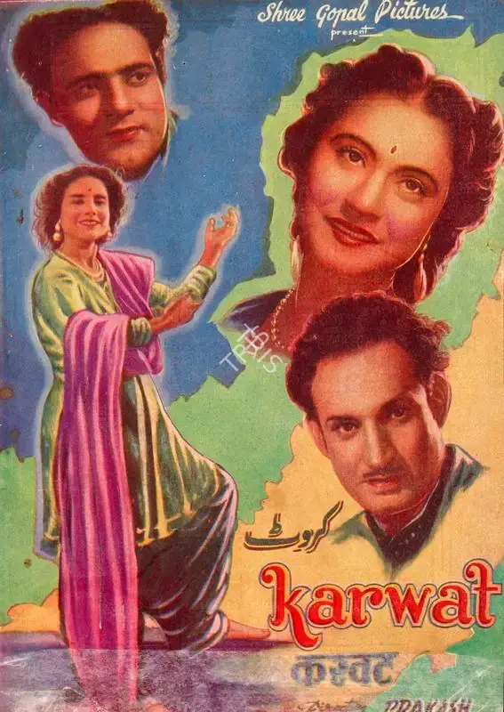 Prakash (Director), Karwat, 1949, Song-Synopsis Booklet
