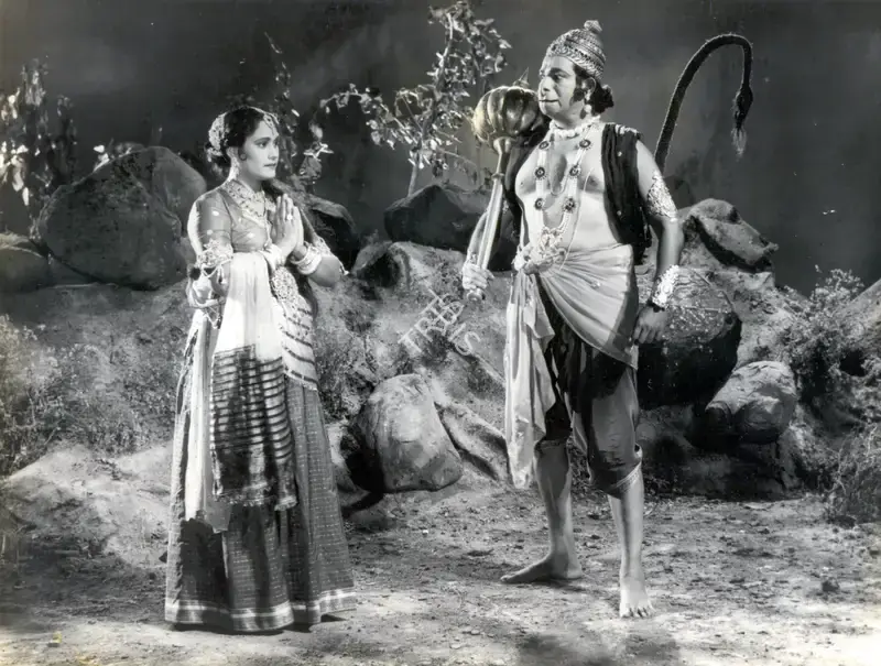 Babubhai Mistri (Director), Pavanputra Hanuman, 1957, Photographic Still