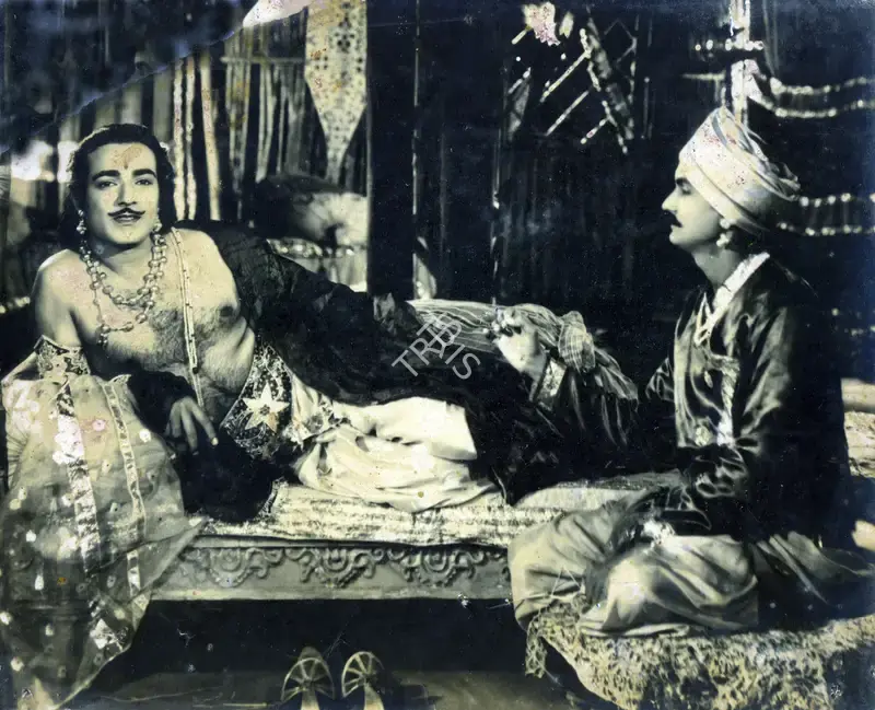 Haren Bhatt (Cinematographer), Veer Babruvahan, 1950, Photographic Still