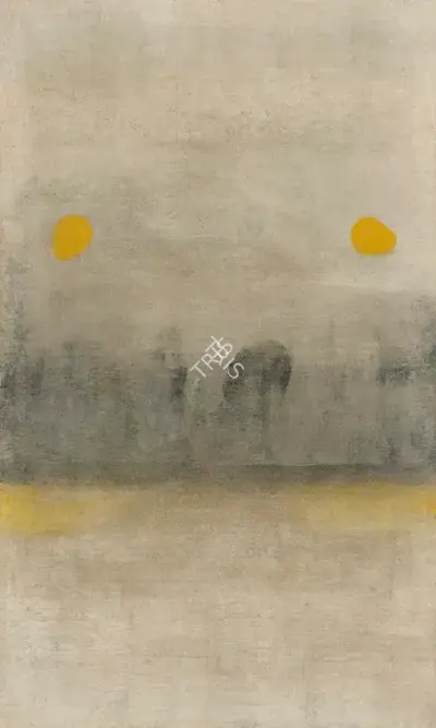 Gaitonde, V.S. (Artist). Untitled, 1970 | Painting, Ch.NeY/23.03.22, 2022 · Christie's