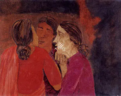 Shamshad Husain (Artist), Painting VI, 1986, Painting