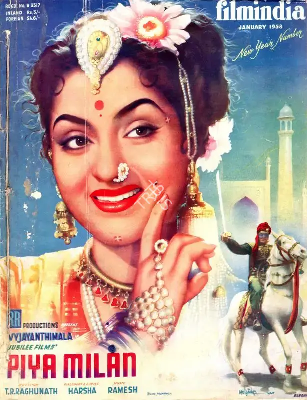 Baburao Patel (Editor), Filmindia, 1958, Magazine