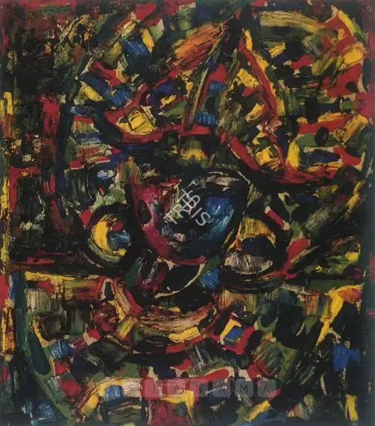 F.N. Souza (Artist), Untitled, 1948, Painting