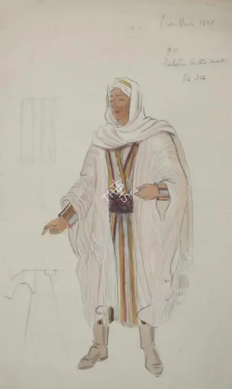 William Wyler (Director), Ben-Hur, 1959, Costume Sketch