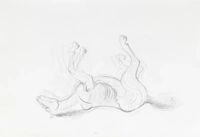 Sudarshan Shetty (Artist), Fallen, 2021, Painting