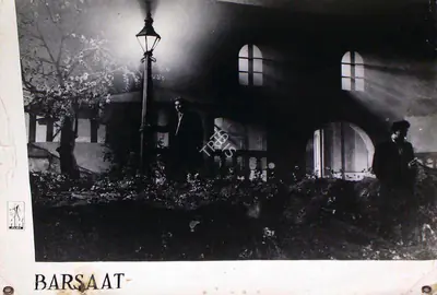 Jal Mistry (Cinematographer), Barsaat, 1949, Lobby Card