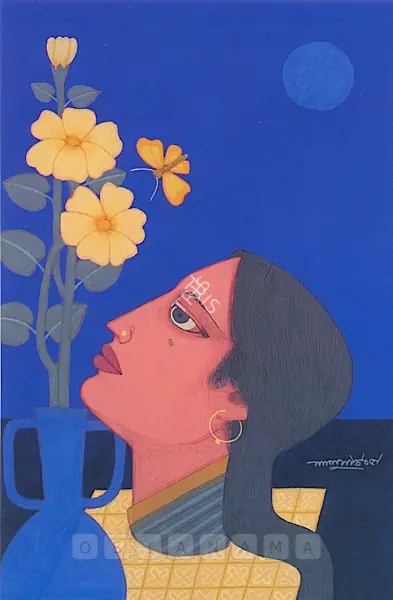 Lalu Prasad Shaw (Artist), Untitled, Painting