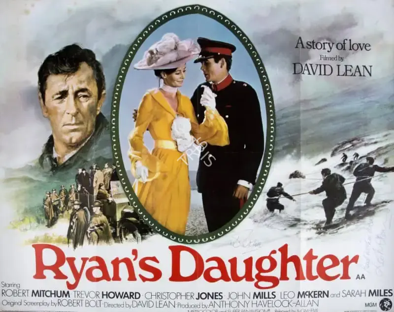 Anthony Havelock Allan (Producer), Ryan's Daughter, 1970, Poster