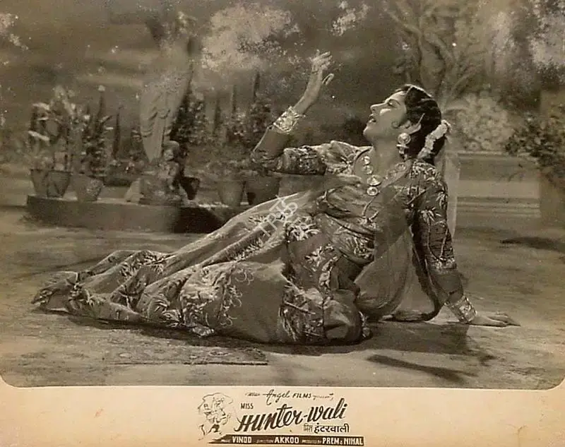Nihal (Producer), Miss Hunterwali, 1959, Lobby Card