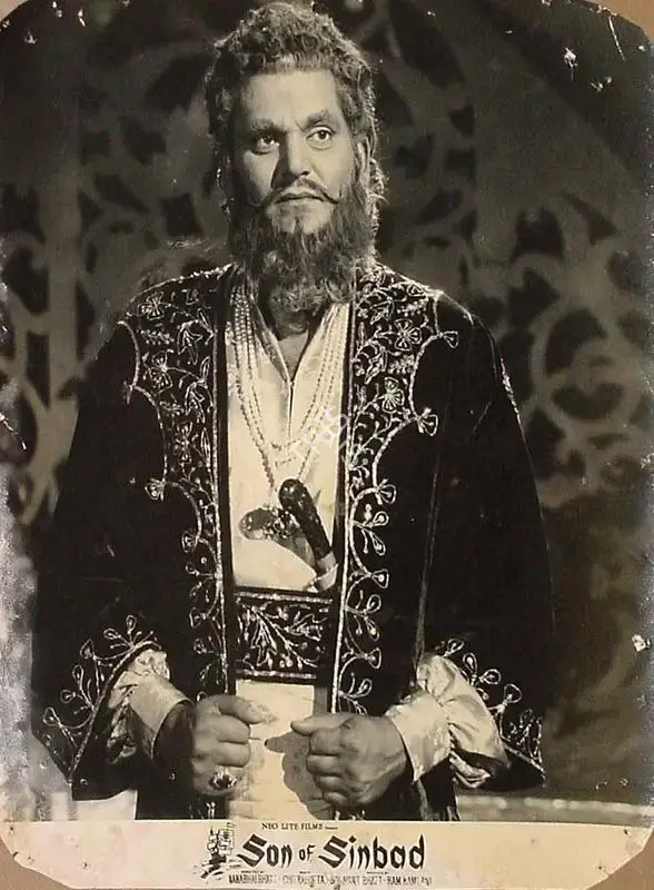 Nanabhai Bhatt (Director), Son Of Sinbad, 1958, Lobby Card