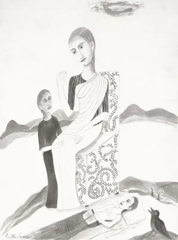 Lalitha Lajmi (Artist), Untitled, 2007, Painting