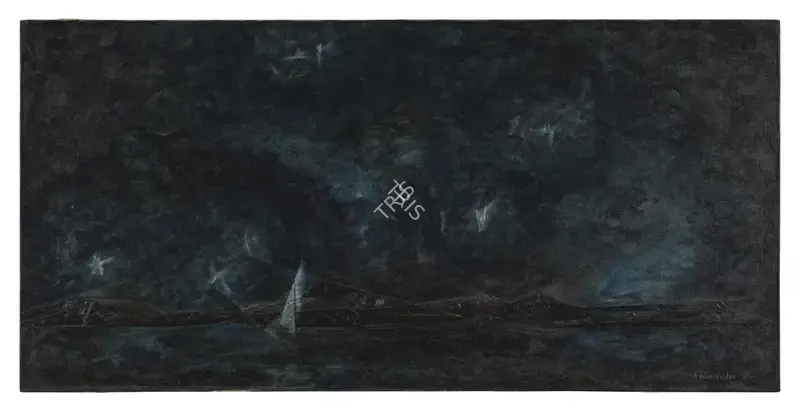 Sabavala, Jehangir (Artist). Nocturne, 1965 | Painting, So.NeY/18.03.24, 2024 · Sotheby's
