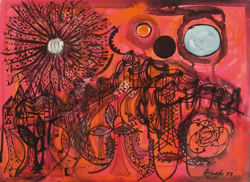 Avinash Chandra (Artist), Untitled, 1959, Painting