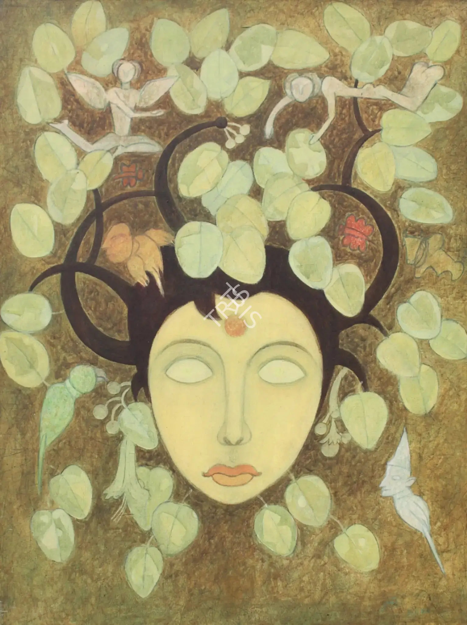 Jai Zharotia (Artist), Prakriti, 2000, Painting