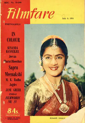 J.C. Jain (Editor), Filmfare, 1954, Magazine