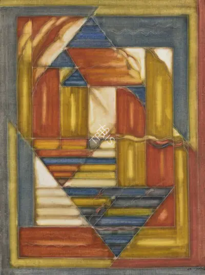 Akkitham Narayanan (Artist), Untitled, 1998, Painting