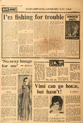 Krishna (Reviewer), Vimi Can Go Home, But Hasn't!, 1976, Film Review