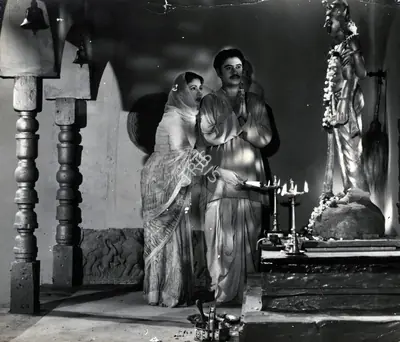 Prakash Malhotra (Cinematographer), Mem Sahib, 1956, Photographic Still