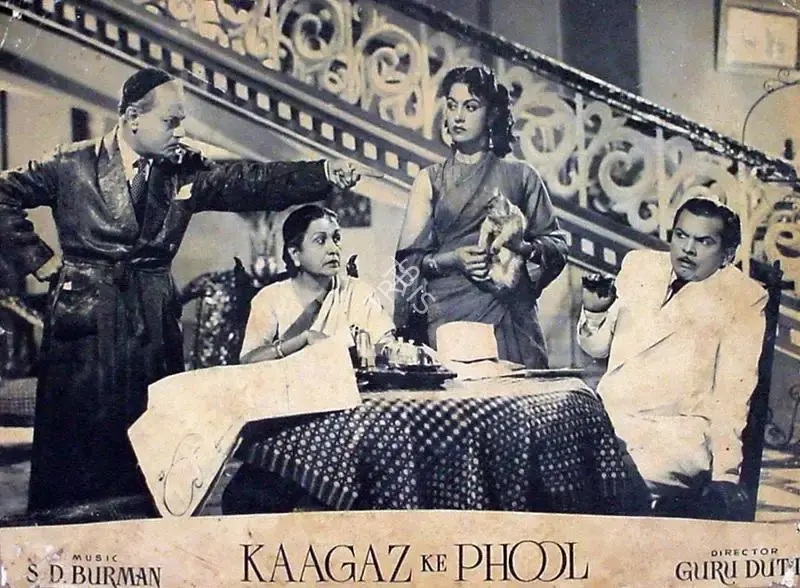 V.K. Murthy (Cinematographer), Kaagaz Ke Phool, 1959, Lobby Card